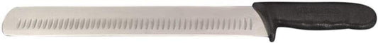 Professional Prime Rib and Steak Carving Knife - 14 Inches - Brunch Stations, Brisket, Razor Sharp, Granton Edge (Single Carving Knife)