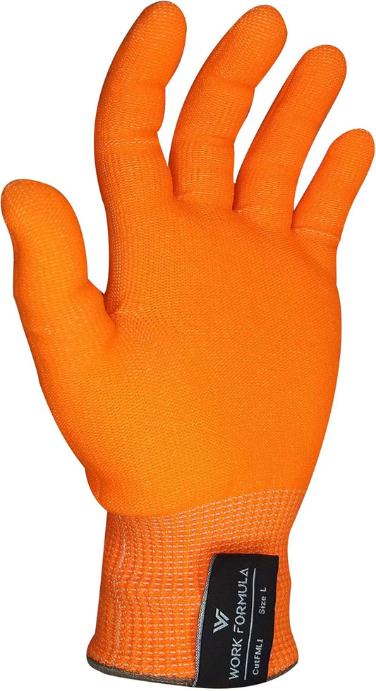 4 pcs Kitchen Cut Resistant Glove Food Grade Snug Fit for Women Men Kids Chefs Butchers