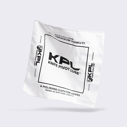 KPL Ultimate Microfiber Cloth - Polishing Pocket Knife Handkerchief for Cleaning Knives, Premium Knife Oil Cloth for Blade Care, Selvyt MF 14 Inch
