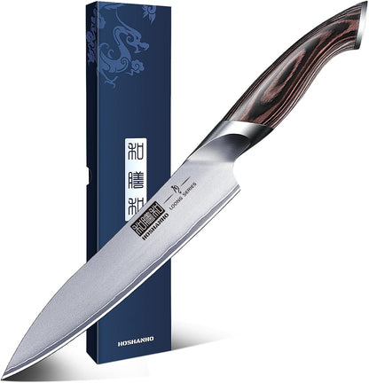 6 Inch Kitchen Knife, Ultra Sharp Japanese Kitchen Utility Knife