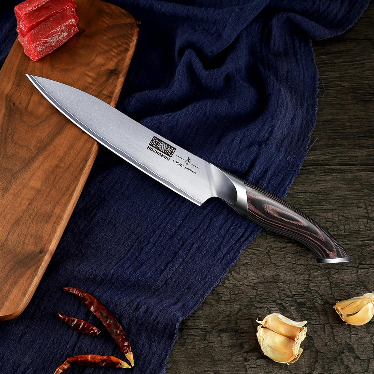 6 Inch Kitchen Knife, Ultra Sharp Japanese Kitchen Utility Knife