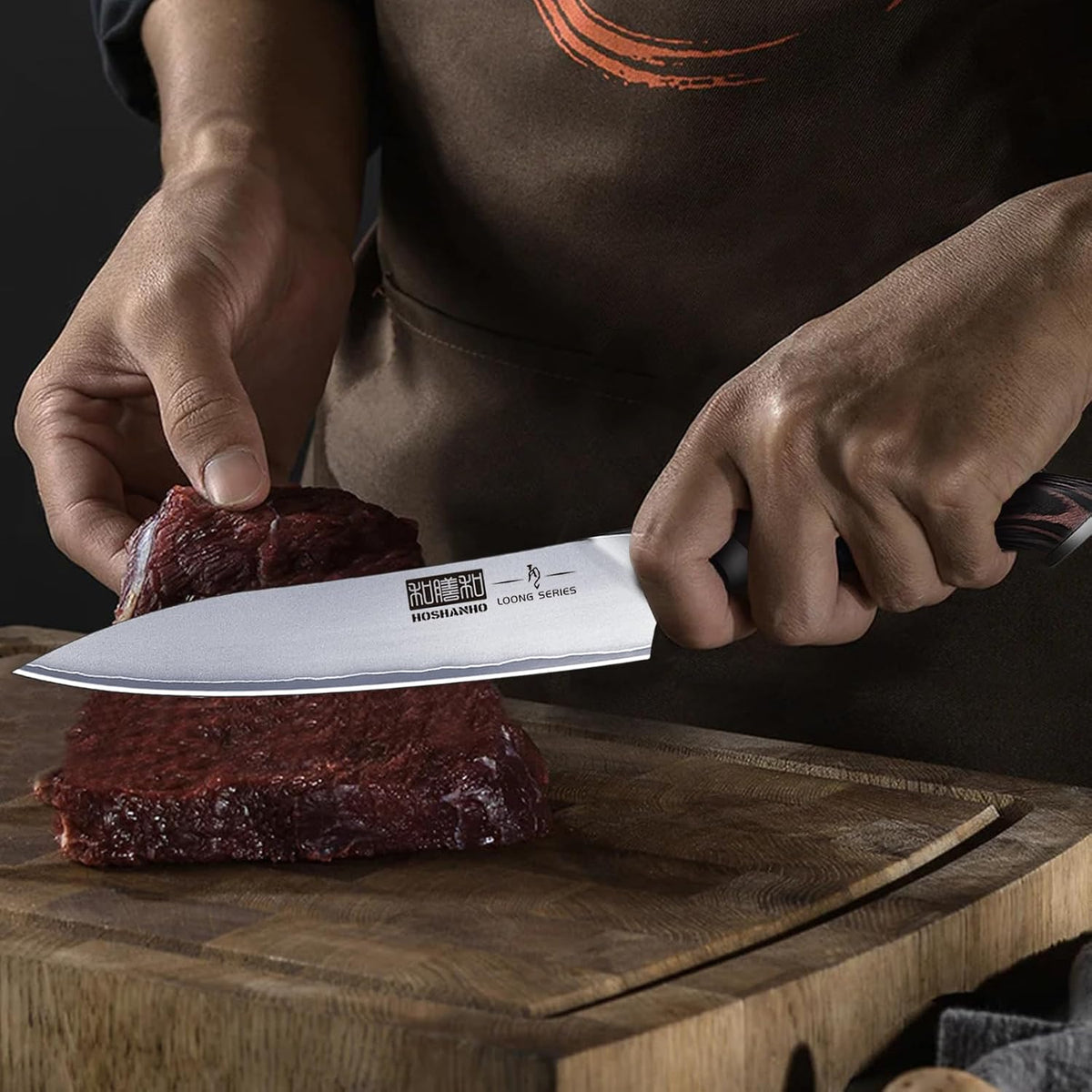 6 Inch Kitchen Knife, Ultra Sharp Japanese Kitchen Utility Knife
