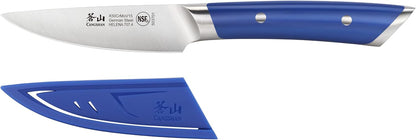 Cangshan HELENA Series German Steel Forged 3.5" Paring Knife with Sheath (Green)