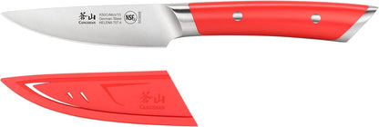 Cangshan HELENA Series German Steel Forged 3.5" Paring Knife with Sheath (Green)