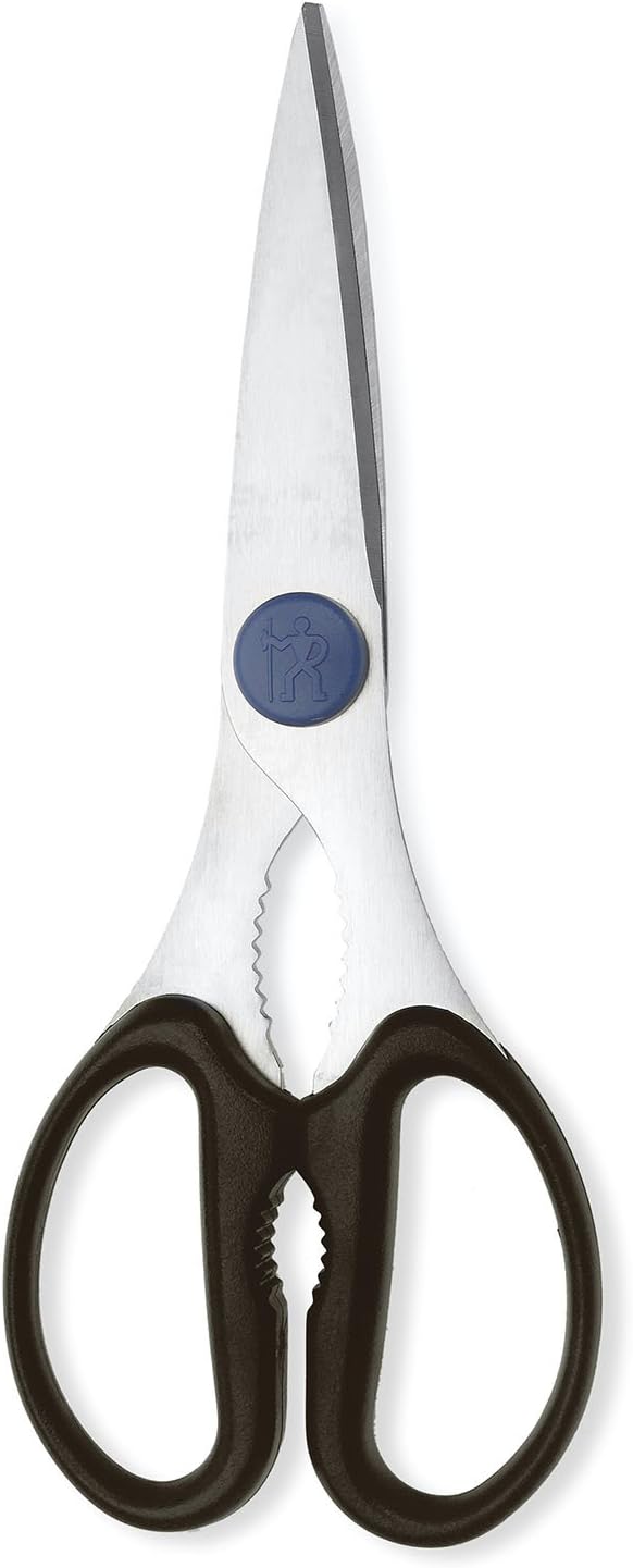 Kitchen Scissors, Micro Serrated Blade Edge, Stainless Steel