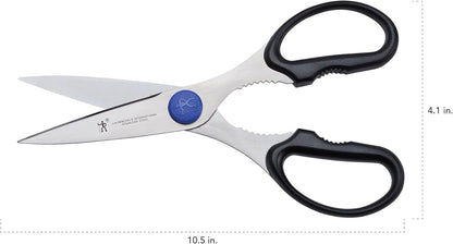 Kitchen Scissors, Micro Serrated Blade Edge, Stainless Steel