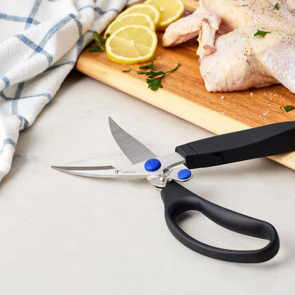 Kitchen Scissors, Micro Serrated Blade Edge, Stainless Steel