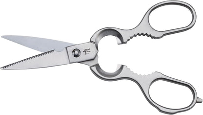 Kitchen Scissors, Micro Serrated Blade Edge, Stainless Steel