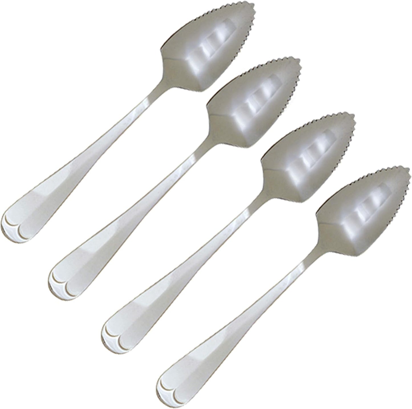 Stainless Steel Grapefruit Spoons, Set of 4