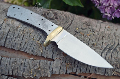 420 Stainless Steel Knife (420 Stainless Steel, Pair of 5.375 inch Bowie Blades)