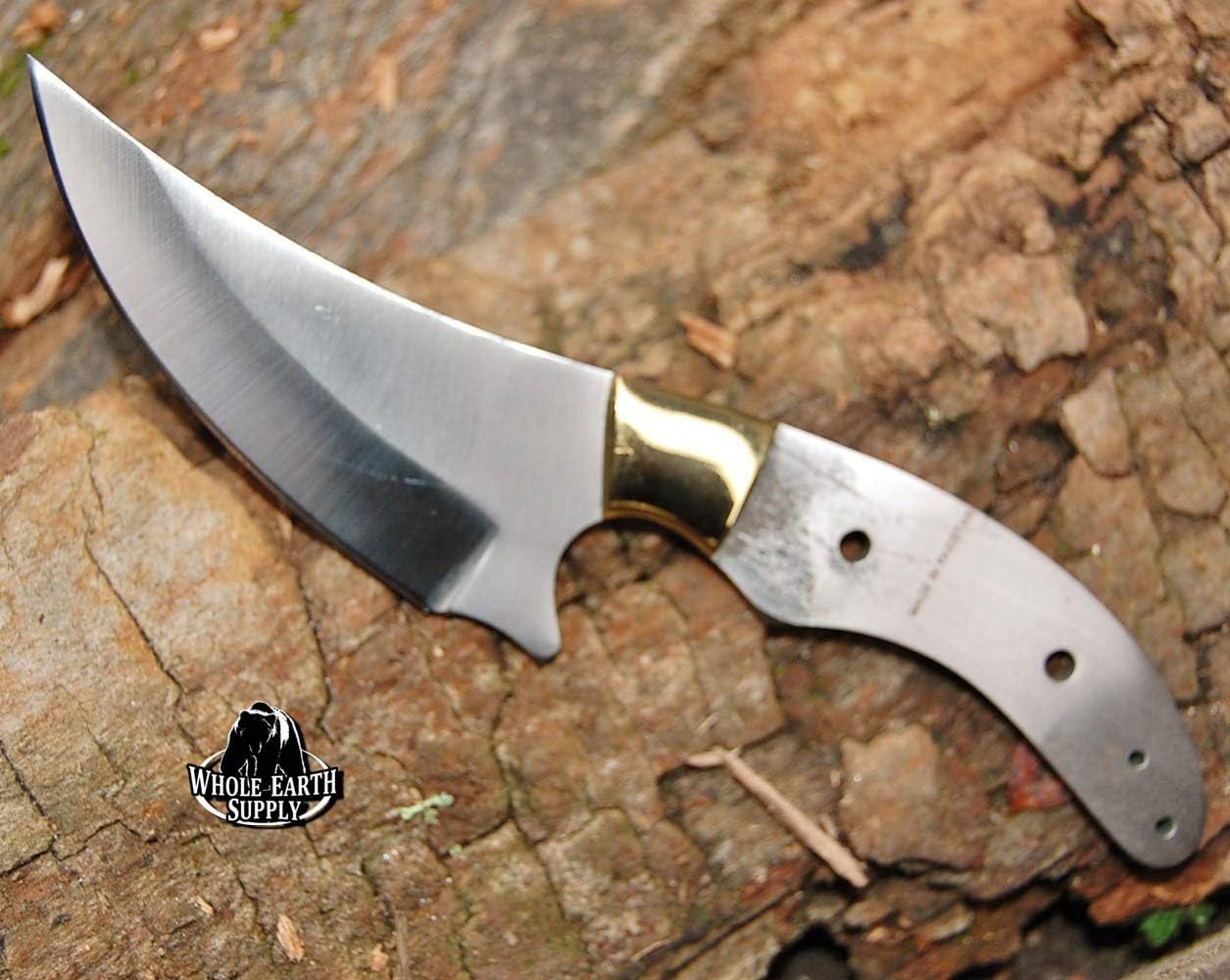 420 Stainless Steel Knife (420 Stainless Steel, Pair of 5.375 inch Bowie Blades)