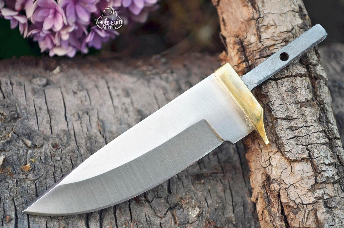 420 Stainless Steel Knife (420 Stainless Steel, Pair of 5.375 inch Bowie Blades)