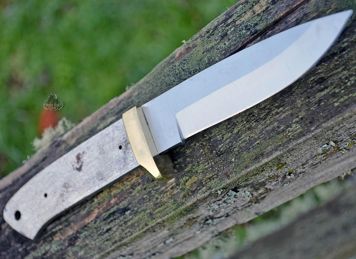 420 Stainless Steel Knife (420 Stainless Steel, Pair of 5.375 inch Bowie Blades)
