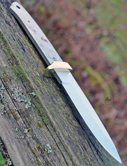 420 Stainless Steel Knife (420 Stainless Steel, Pair of 5.375 inch Bowie Blades)