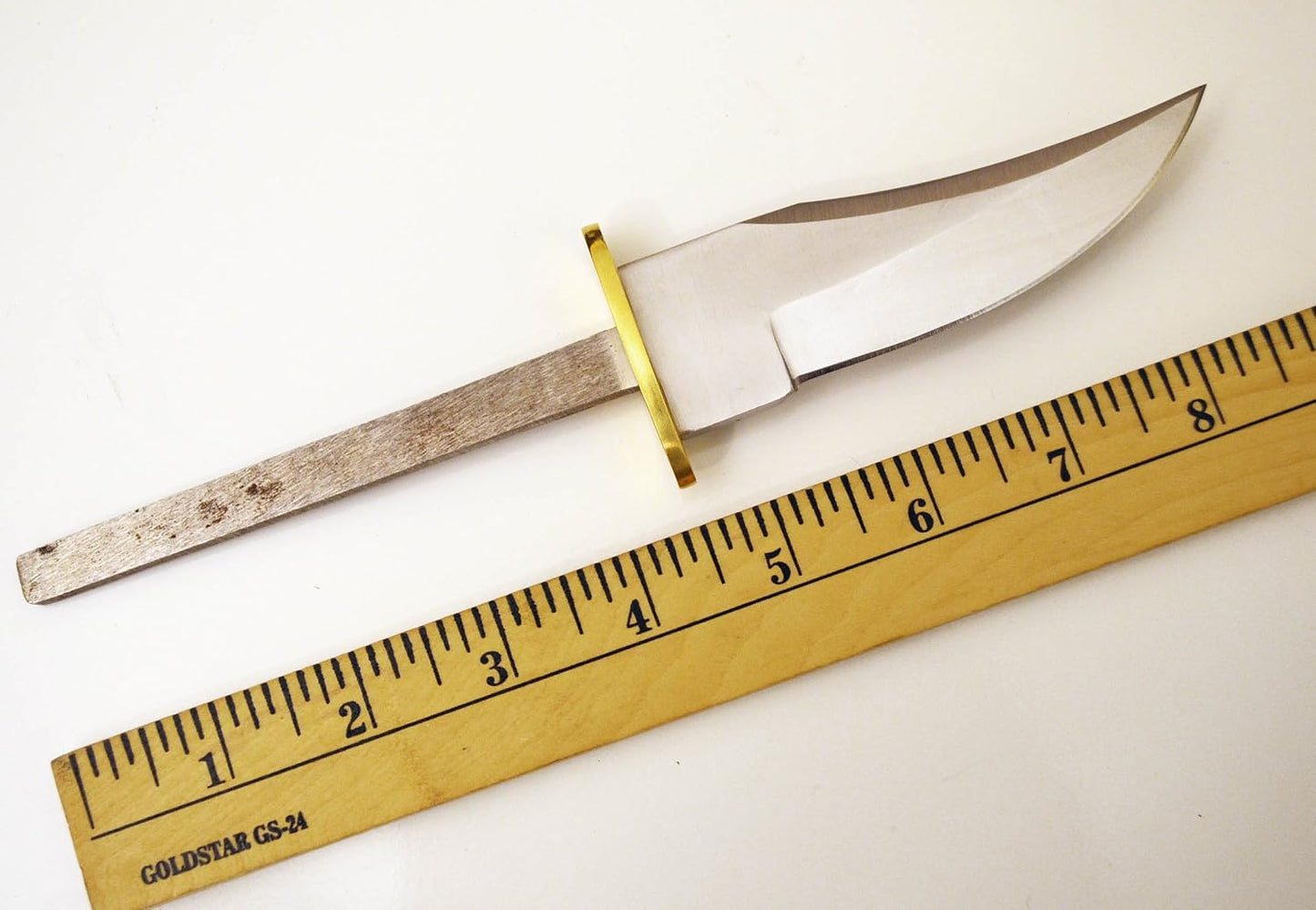 420 Stainless Steel Knife (420 Stainless Steel, Pair of 5.375 inch Bowie Blades)