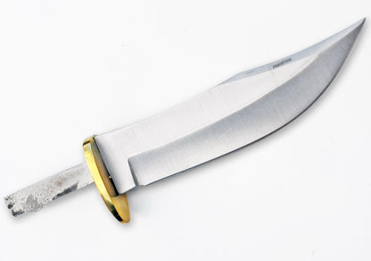 420 Stainless Steel Knife (420 Stainless Steel, Pair of 5.375 inch Bowie Blades)