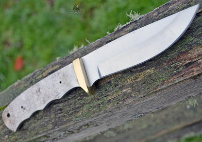 420 Stainless Steel Knife (420 Stainless Steel, Pair of 5.375 inch Bowie Blades)