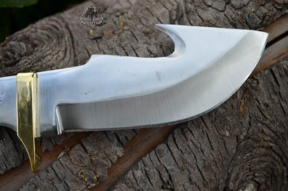 420 Stainless Steel Knife (420 Stainless Steel, Pair of 5.375 inch Bowie Blades)