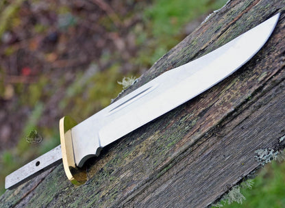 420 Stainless Steel Knife (420 Stainless Steel, Pair of 5.375 inch Bowie Blades)