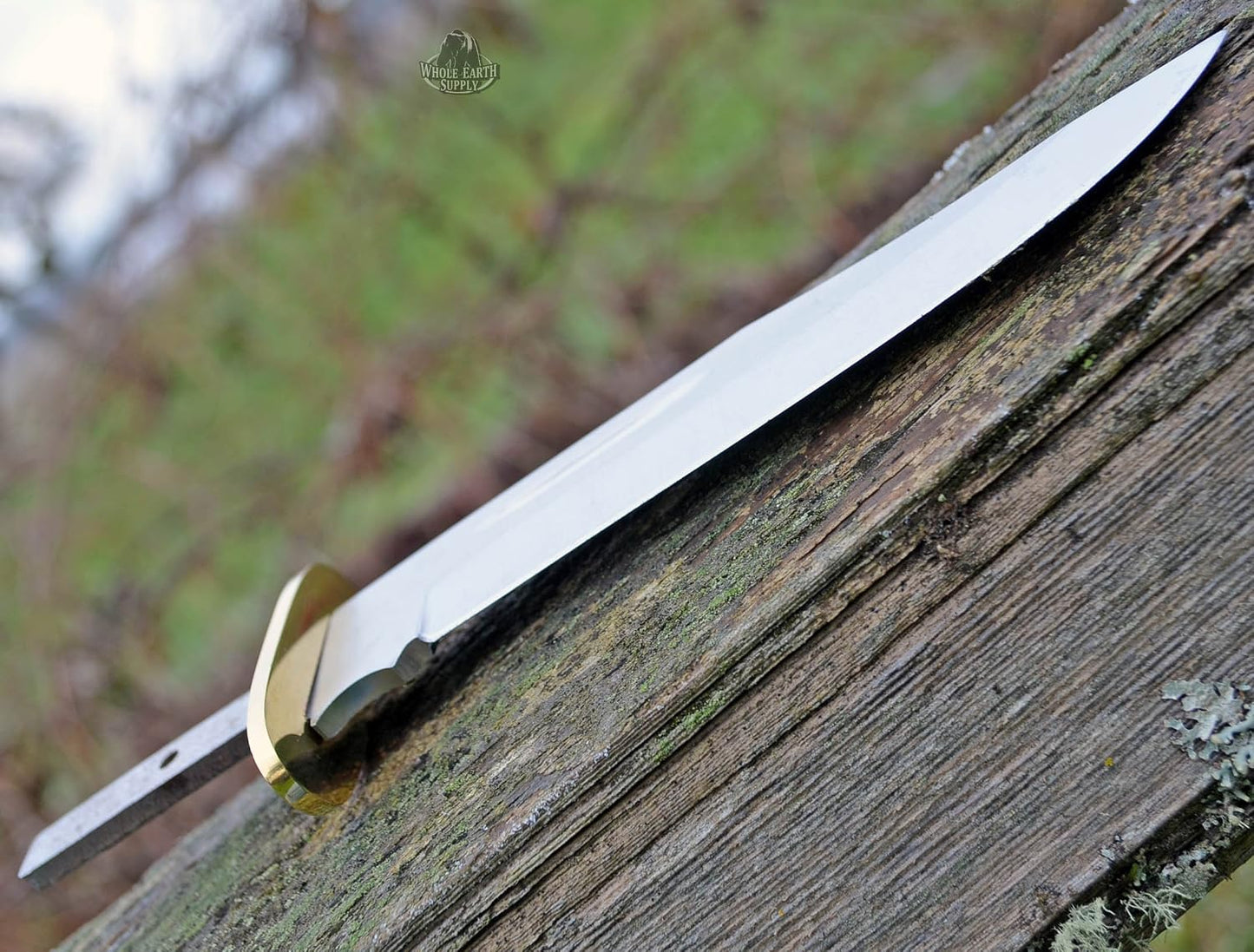 420 Stainless Steel Knife (420 Stainless Steel, Pair of 5.375 inch Bowie Blades)