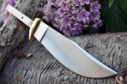 420 Stainless Steel Knife (420 Stainless Steel, Pair of 5.375 inch Bowie Blades)