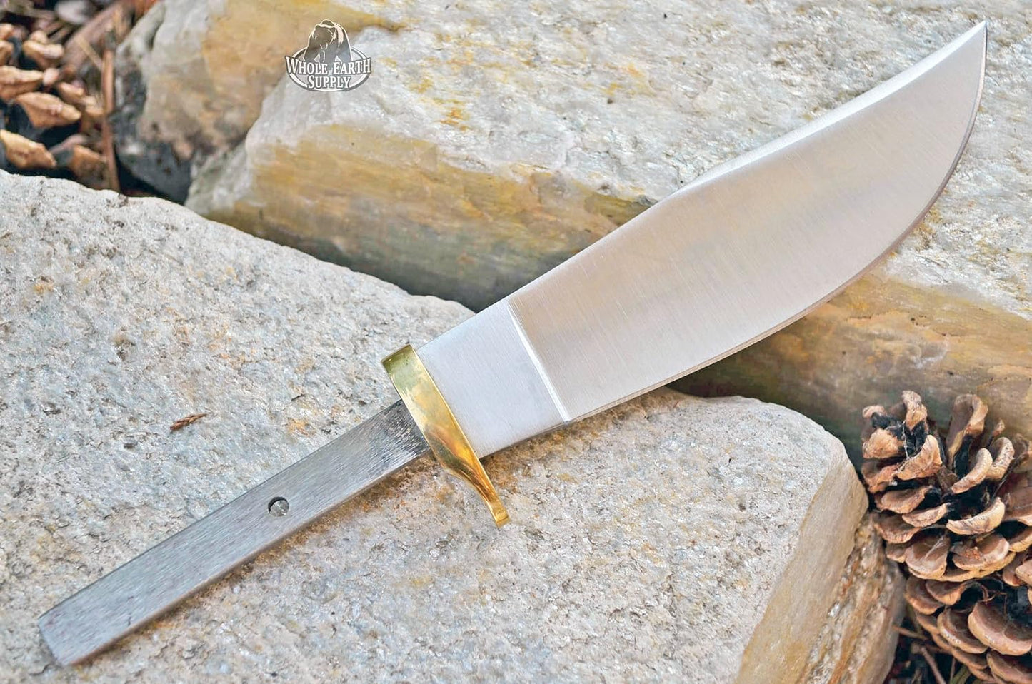 420 Stainless Steel Knife (420 Stainless Steel, Pair of 5.375 inch Bowie Blades)