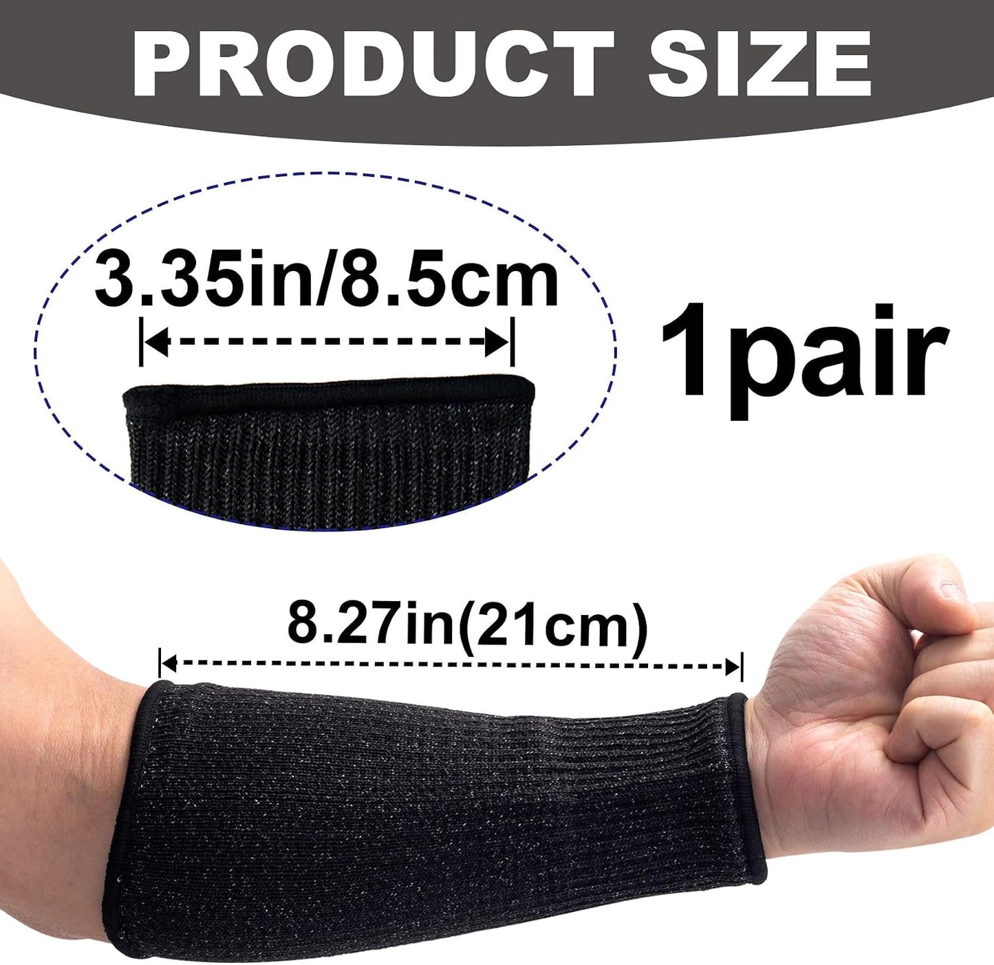 Arm Sleeves, Arm Protectors for Thin Skin and Bruising, Cut Resistant Sleeves, Sleeve to Cover Arms