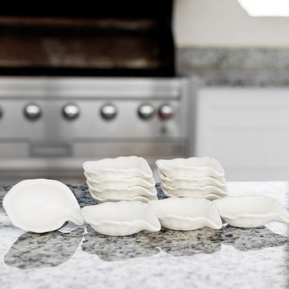 Grillable Shells, Stainless Steel Grillable Oyster Shells, Set of 12