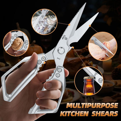 Kitchen Scissors All Purpose - Heavy Duty Poultry Shears