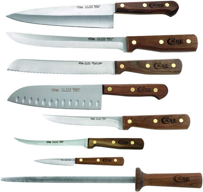 Case WR XX Nine Piece Household Cutlery Block And Knife Set Item #10249