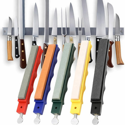 Knife Sharpener Kit, Professional Knife Sharpening Kit, Grinder Sharpening Stone Set, Sharpening System, Knife Sharpening Device, Angle Knife Sharpener System Kit for Chef Home