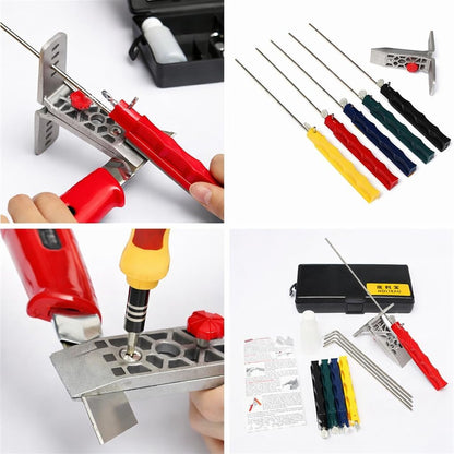 Knife Sharpener Kit, Professional Knife Sharpening Kit, Grinder Sharpening Stone Set, Sharpening System, Knife Sharpening Device, Angle Knife Sharpener System Kit for Chef Home