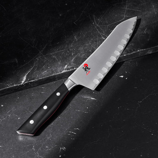 Rocking Santoku, Stainless Steel, 7-inch