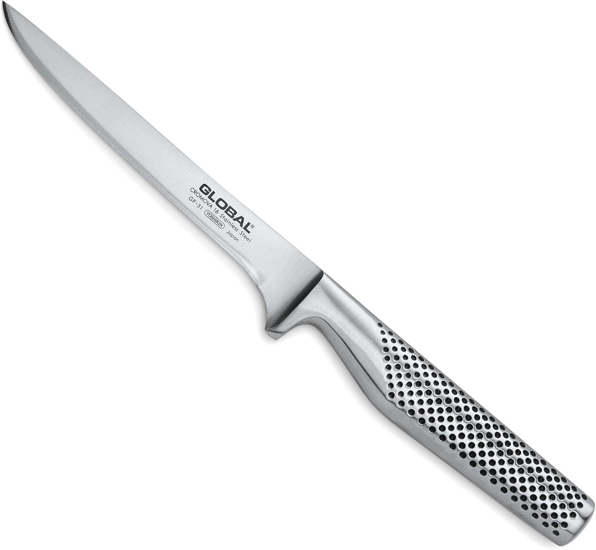 Global GF-31-6 1/4 inch, 16cm Heavyweight Boning Knife, 6, Stainless Steel