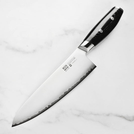 Mon 8" Chef's Knife - Made in Japan - VG10 Stainless Steel Gyuto with Micarta Handle