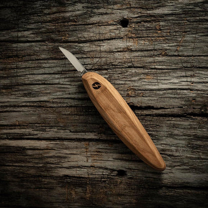Pro Series Wood Carving Tools |1 5/8 inch Carving Knife | Full Flat Grind 1095 Steel Blade FP02