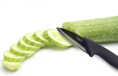 Elite Chef 3-Piece Black Ceramic Knife Set