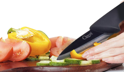 Elite Chef 3-Piece Black Ceramic Knife Set
