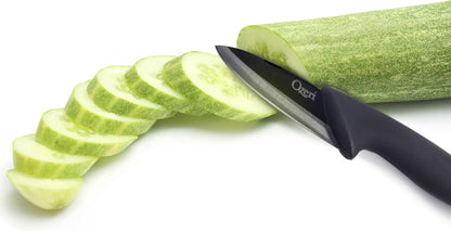 Elite Chef 3-Piece Black Ceramic Knife Set