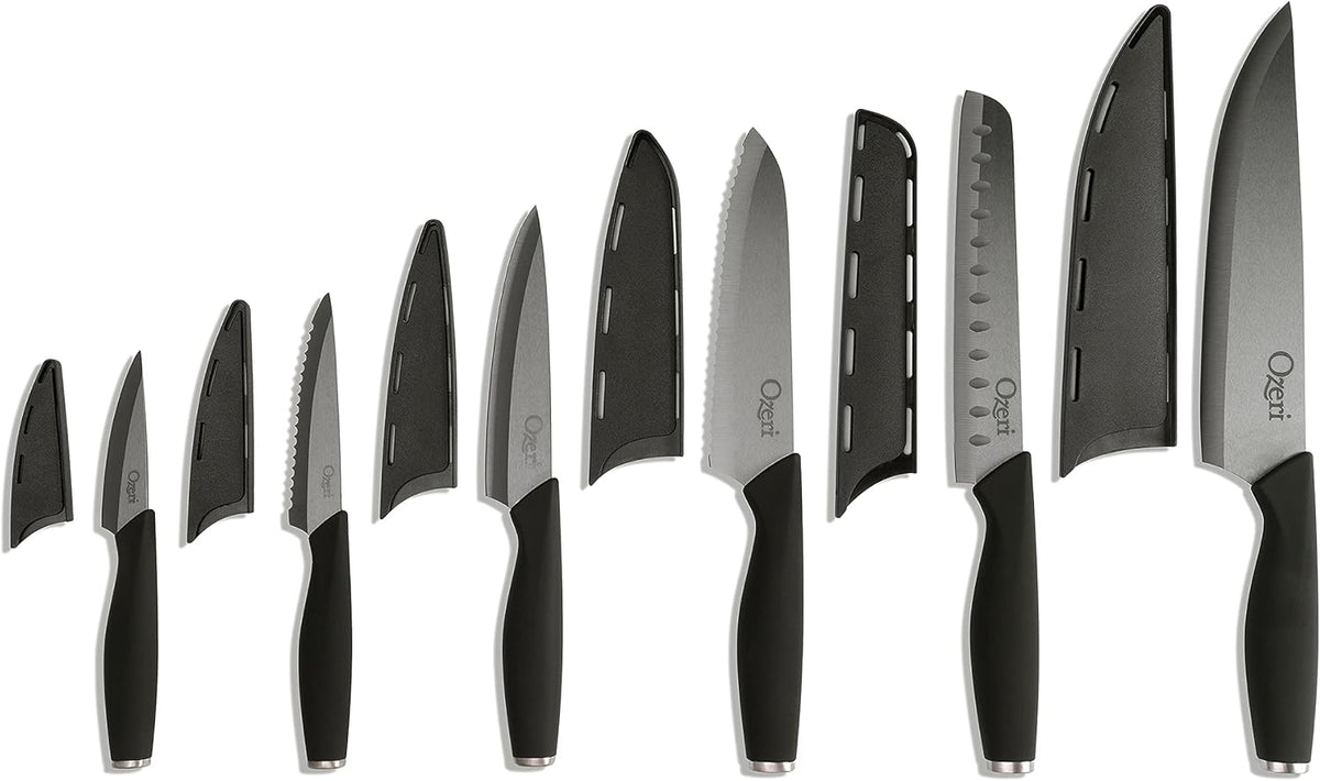 Elite Chef 3-Piece Black Ceramic Knife Set