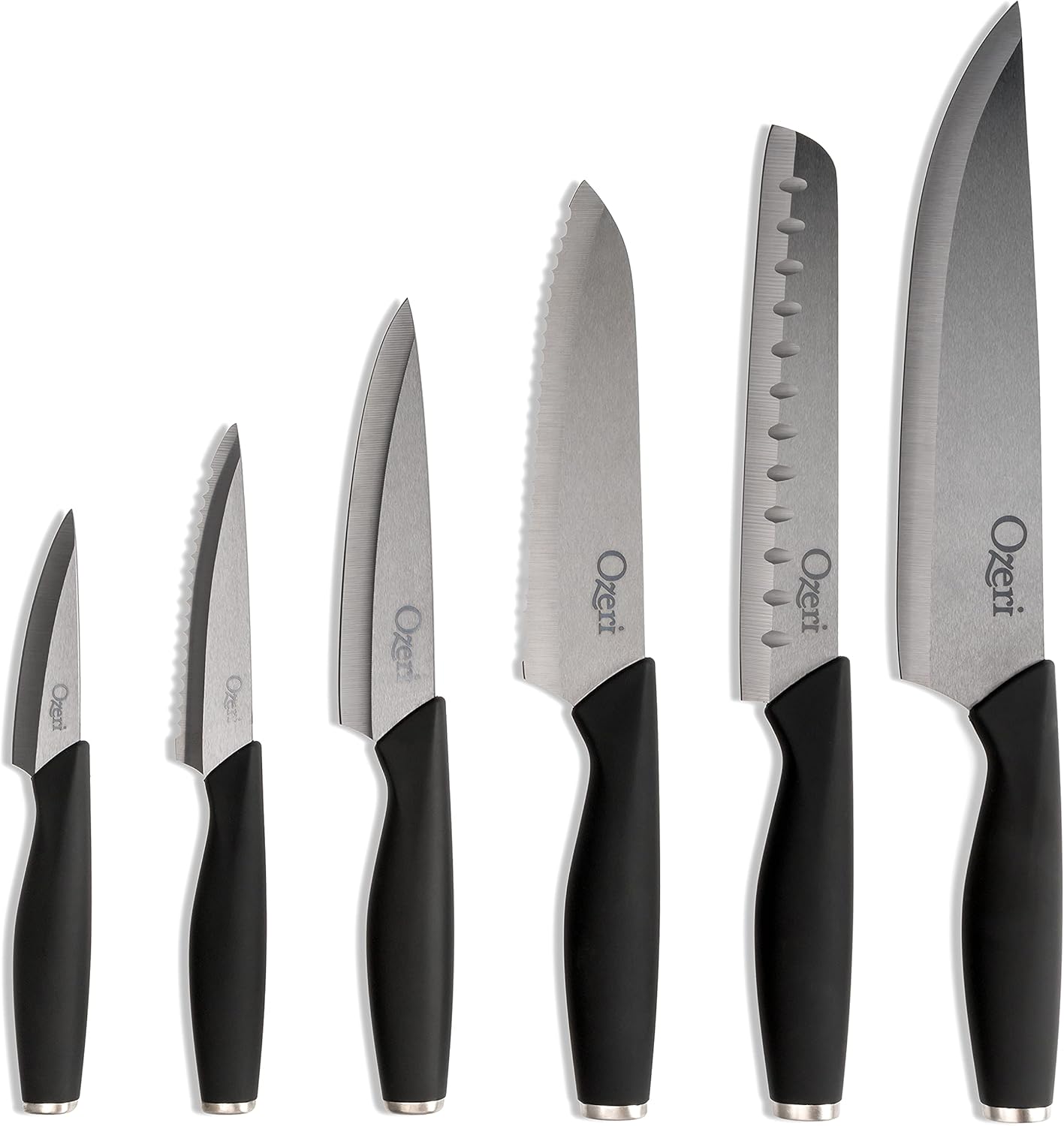 Elite Chef 3-Piece Black Ceramic Knife Set