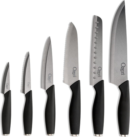 Elite Chef 3-Piece Black Ceramic Knife Set
