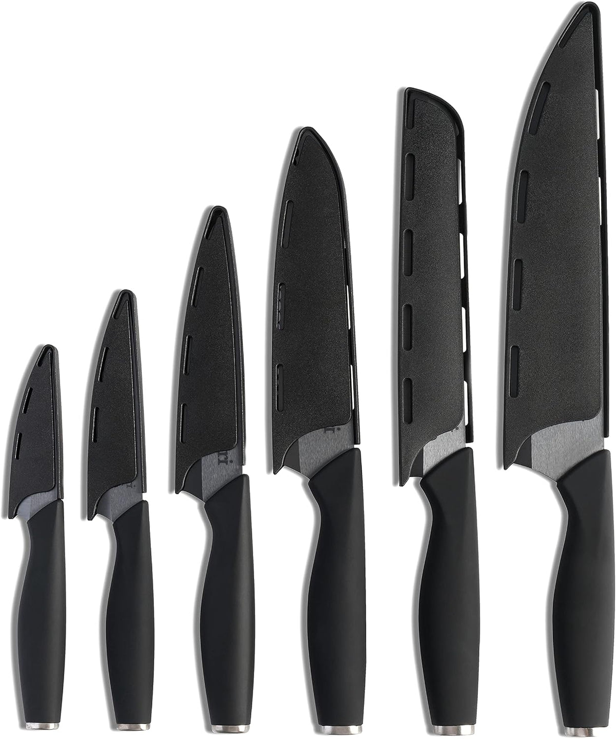 Elite Chef 3-Piece Black Ceramic Knife Set