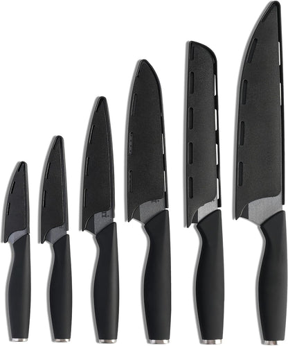 Elite Chef 3-Piece Black Ceramic Knife Set
