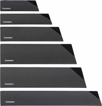 Cangshan 6-Piece Knife Edge Guard Set, 503633, Black