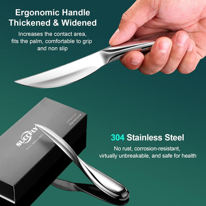 Premium Oyster Shucking Knife, Stainless Steel Oyster Shucker Tool