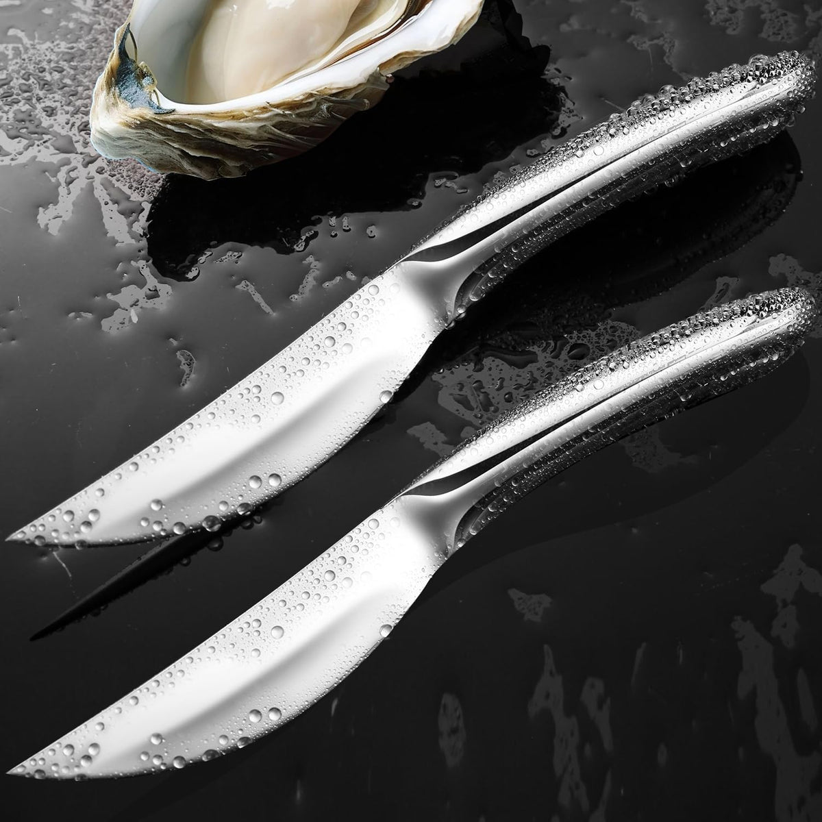 Premium Oyster Shucking Knife, Stainless Steel Oyster Shucker Tool