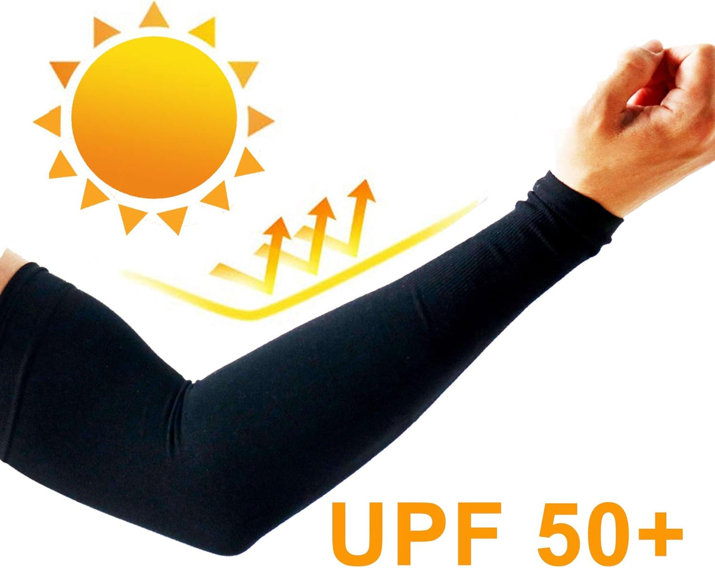 UV Protection Cooling Arm Sleeves for Men and Women UPF 50 Sun Sleeve