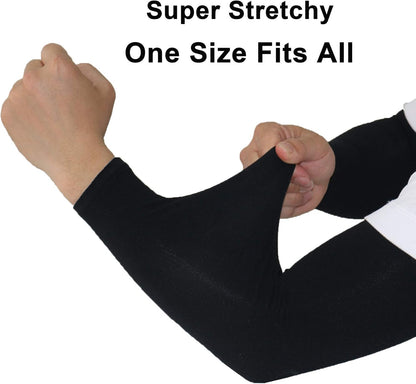 UV Protection Cooling Arm Sleeves for Men and Women UPF 50 Sun Sleeve