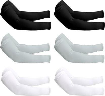 UV Protection Cooling Arm Sleeves for Men and Women UPF 50 Sun Sleeve